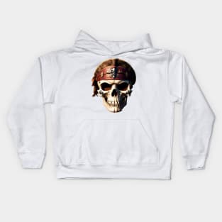 Just a Pirate Scull 2 Kids Hoodie